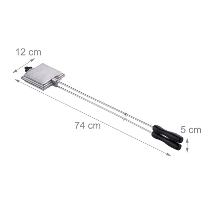 Fier de calcat sandwich pentru camping