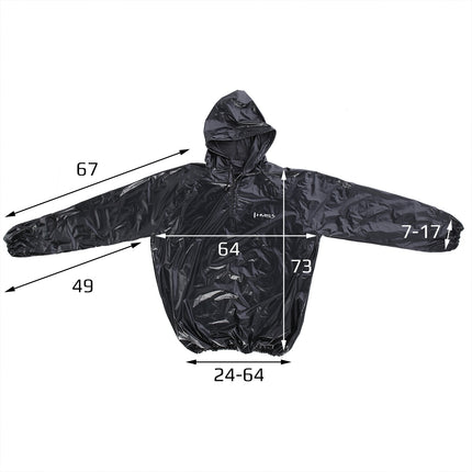 Costum de saună pentru pierderea în greutate, unisex, pentru îmbunătățirea transpirației