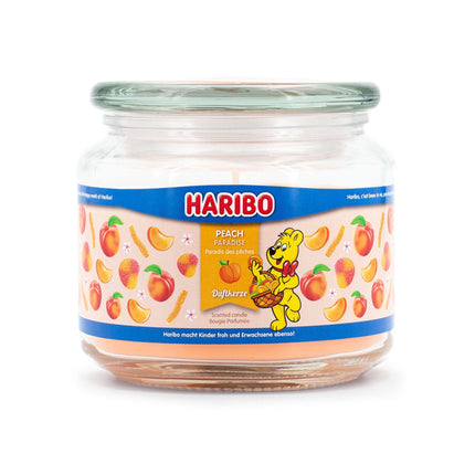 Lumânare parfumată, borcan de 300 g, arome fructate și dulci