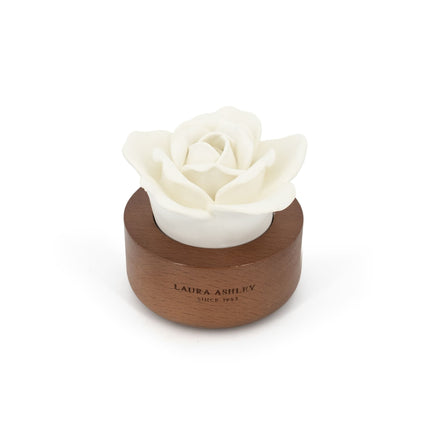 Difuzor parfumat cu flori, ceramică și lemn, parfum de 30 de zile