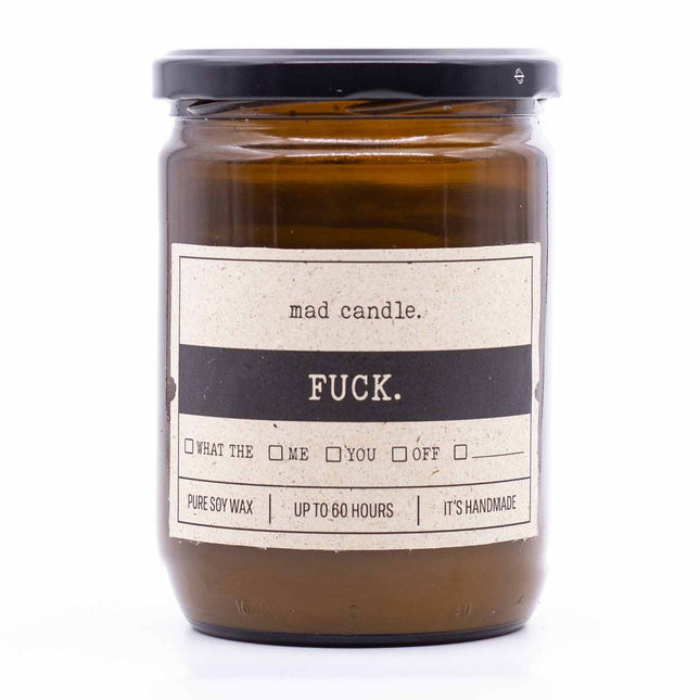 Lumânare parfumată cu soia - Parfum de lămâie și portocală, Borcan de sticlă