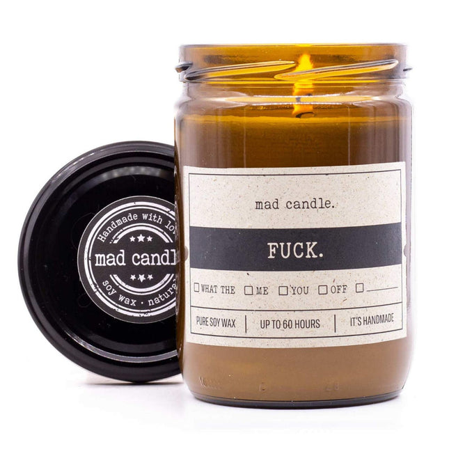 Lumânare parfumată cu soia - Parfum de lămâie și portocală, Borcan de sticlă