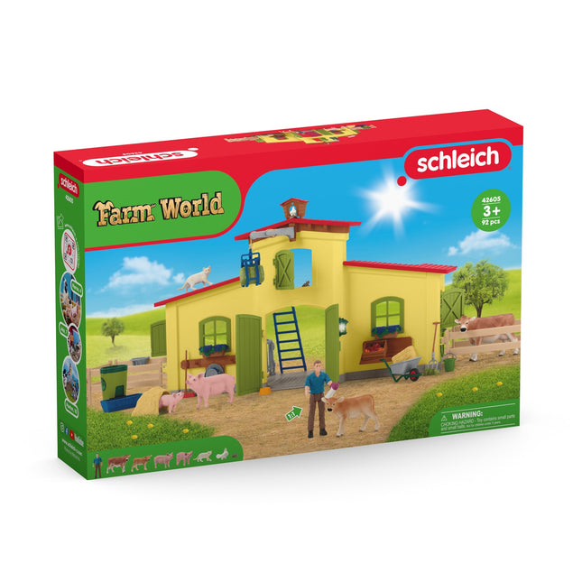 Schleich Farm World Set de joacă Fermă mare cu animale