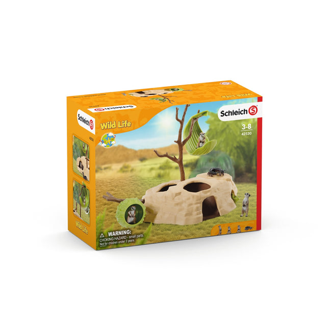 Schleich Wild Life Refugiul suricatelor