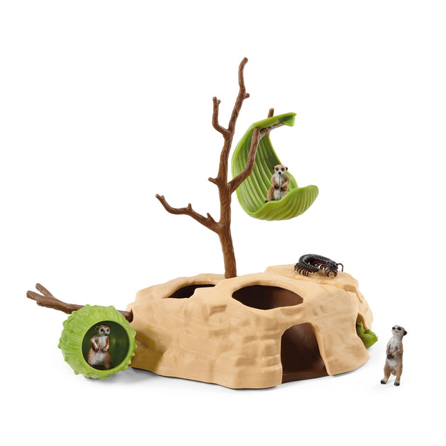 Schleich Wild Life Refugiul suricatelor