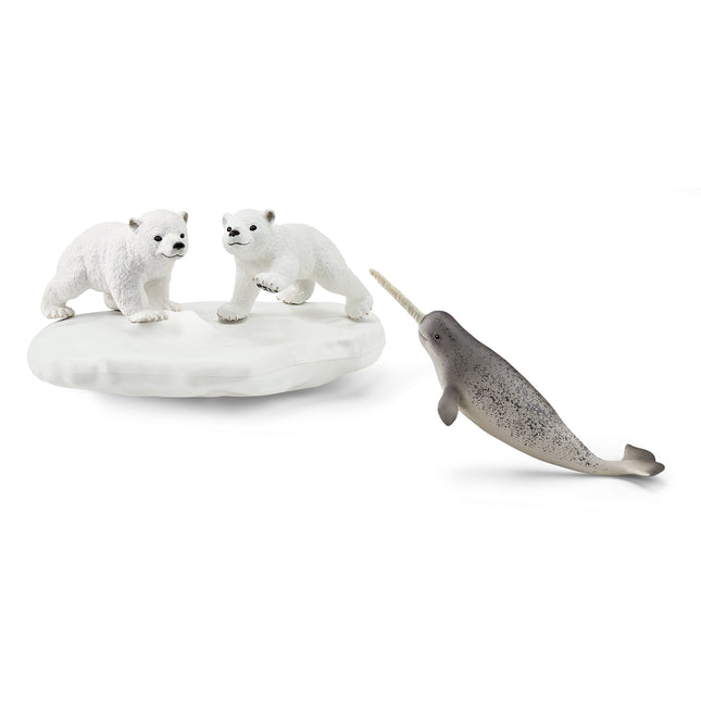 Schleich Wild Life Teren de joacă polar