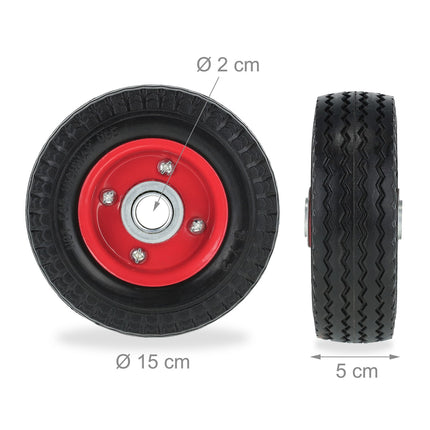 Set roti scuter cu 2 roti
