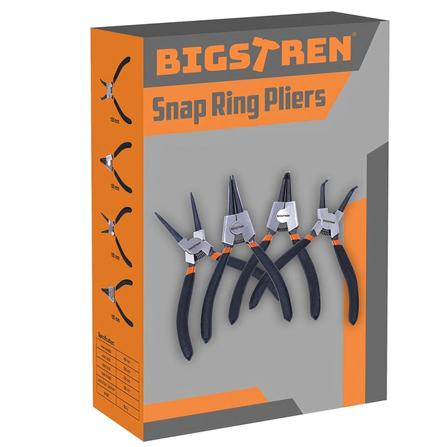 Seger ring pliers 4 pcs Bigstren 22159