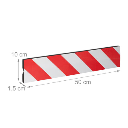 Protector de perete autoadeziv pentru garaj, tampoane reflectorizante din spumă