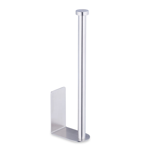 Self-Adhesive Toilet Roll Holder with Spare Roll Storage