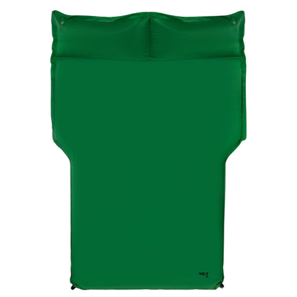 Saltea autogonflabilă pentru camping, verde, 188x132x5 cm