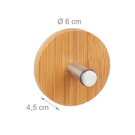 Set de 4 cârlige autoadezive pentru prosoape