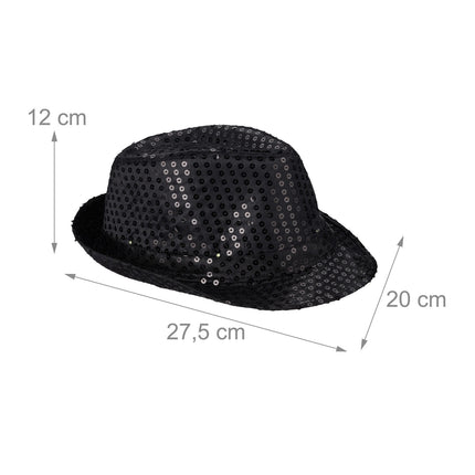 Pălării cu paiete LED set de 2
