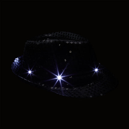 Pălării cu paiete LED set de 2