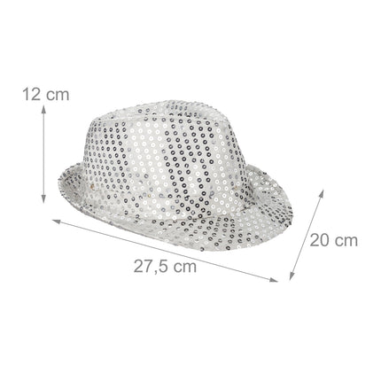 Pălării cu paiete LED set de 2