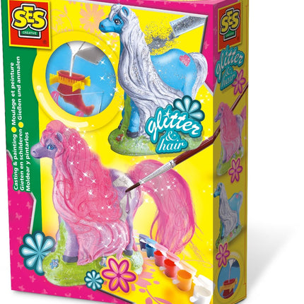 Ses Turnare și pictură Glitter Horses