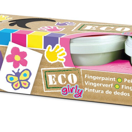 Ses Eco Vopsele pentru degete Girly