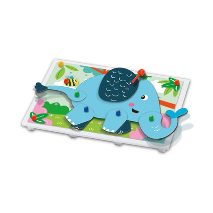 Puzzle-uri cu animale Ses Mosaic Peg Board