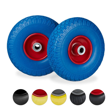 Set de 2 anvelope pentru camion manual Jantă de oțel