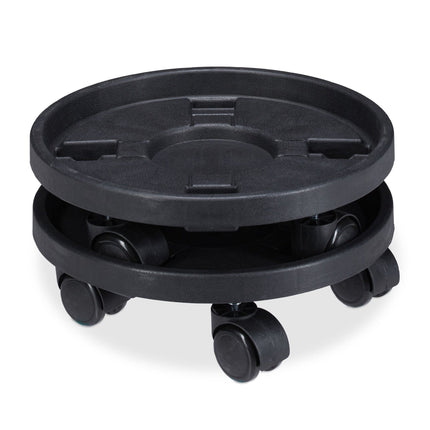 Set de 2 role mici din plastic pentru plante