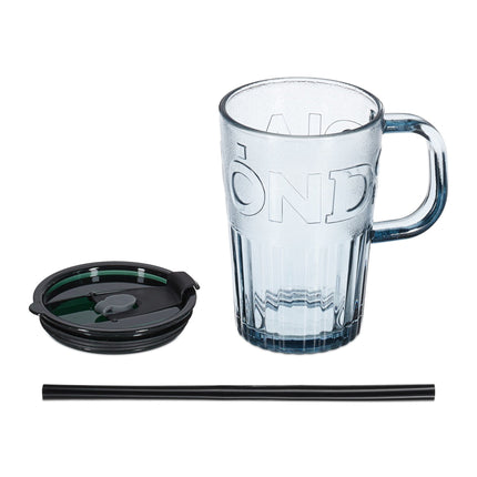 Set 2 pahare cu manere