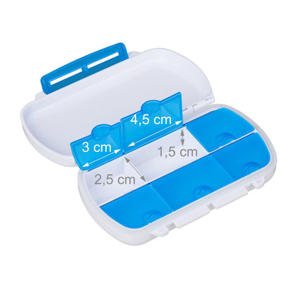 Set de 3 cutii de buzunar pentru pastile