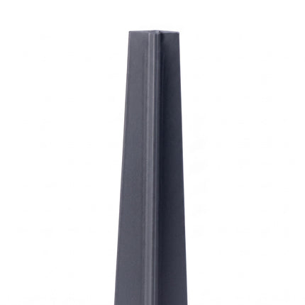 Set de 4 ancore de stâlp din oțel inoxidabil, 61 x 750 mm