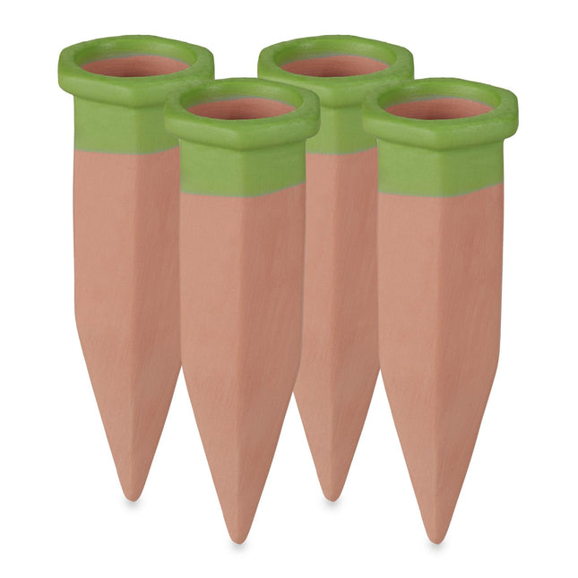 Set de 4 piroane de udare de argila