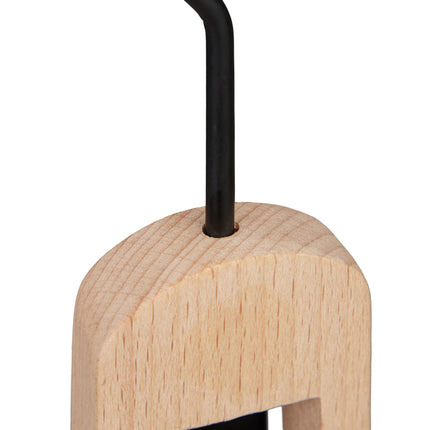 Set 5 cârlige pentru rufe Negru