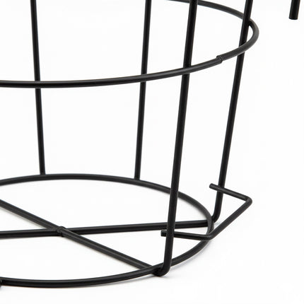 Set de 6 ghivece suspendate cu cârlige pentru balcon
