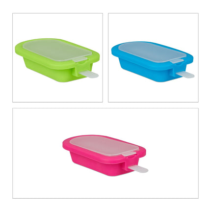 Set de 6 forme din silicon pentru gheata