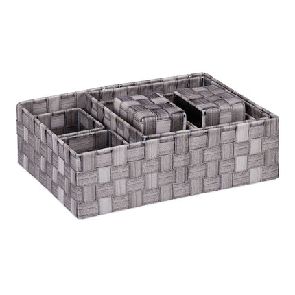 Set de 8 cosuri de depozitare din plastic