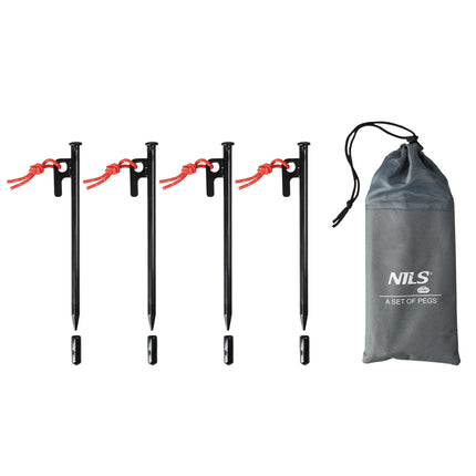 Set de cuie pentru camping, rezistente si usoare