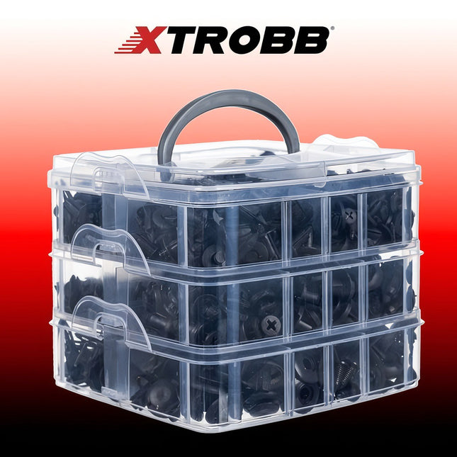 Set of car clips + puller Xtrobb 24297