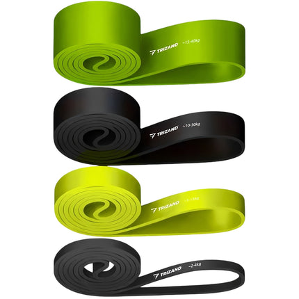 Set of exercise bands - 4 pcs. Trizand 24305