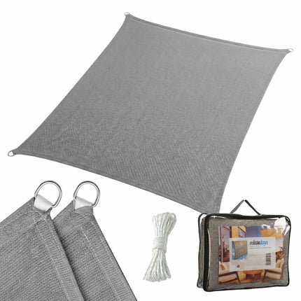 Shade Sail – Breathable HDPE Fabric, Side Eyelets