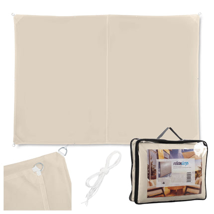 Shade Sail With Eyelets – Water-Repellent Polyester