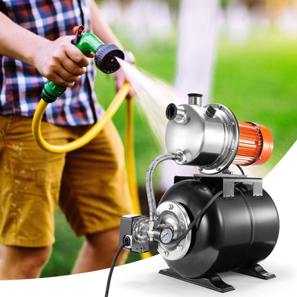 Shallow Well Pump 1 HP With 5 Gallon Pressure Tank