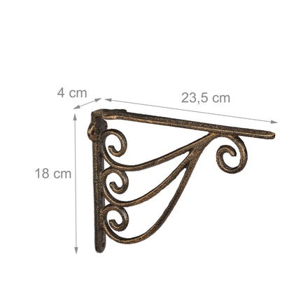 Set unghi de raft din 2 ornamente