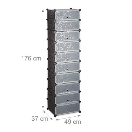 Raft pentru pantofi 10 nivele
