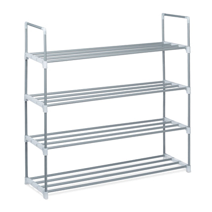 Raft pentru încălțăminte metal argintiu