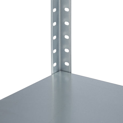 Raft pentru pantofi alb, din metal