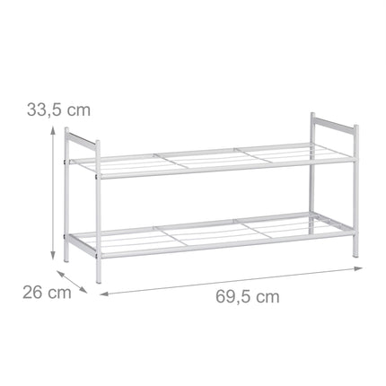 Raft pentru pantofi cu 2 nivele