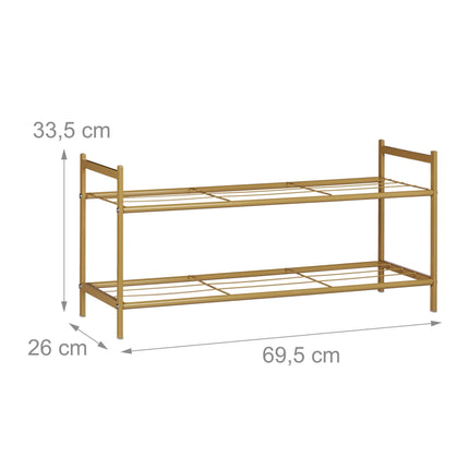 Raft pentru pantofi cu 2 nivele
