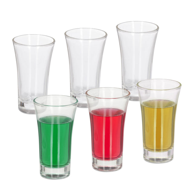 Shot glasses in sets of 6