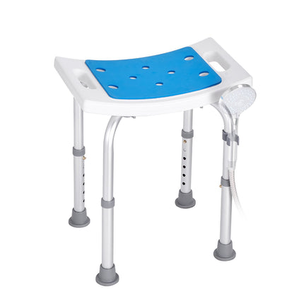Shower Chair, Adjustable Height, Non-Slip, 350 lb Capacity