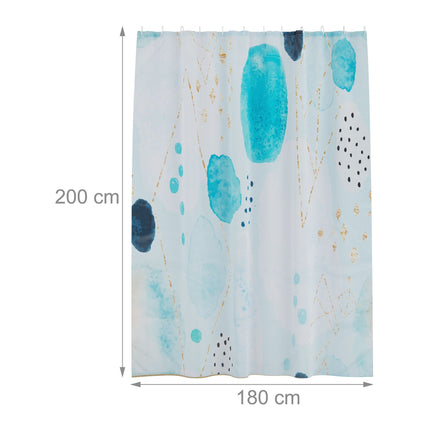 Perdeau de dus 180x200 cm cu motiv