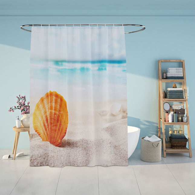 Perdeau de dus 180x200 cm cu motiv