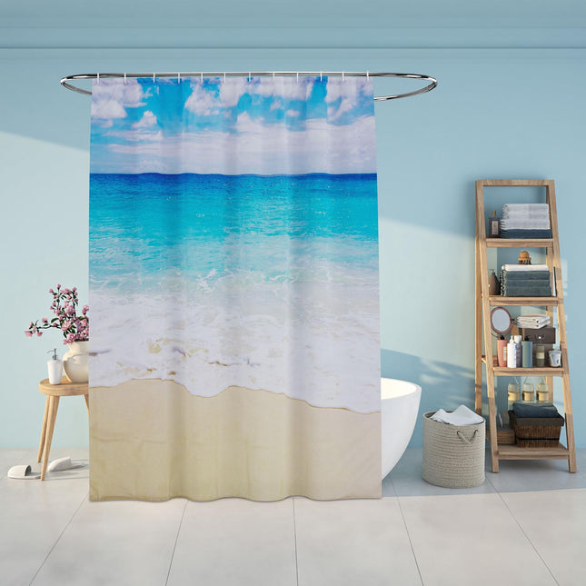 Perdeau de dus 180x200 cm cu motiv