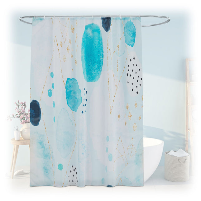 Perdeau de dus 180x200 cm cu motiv